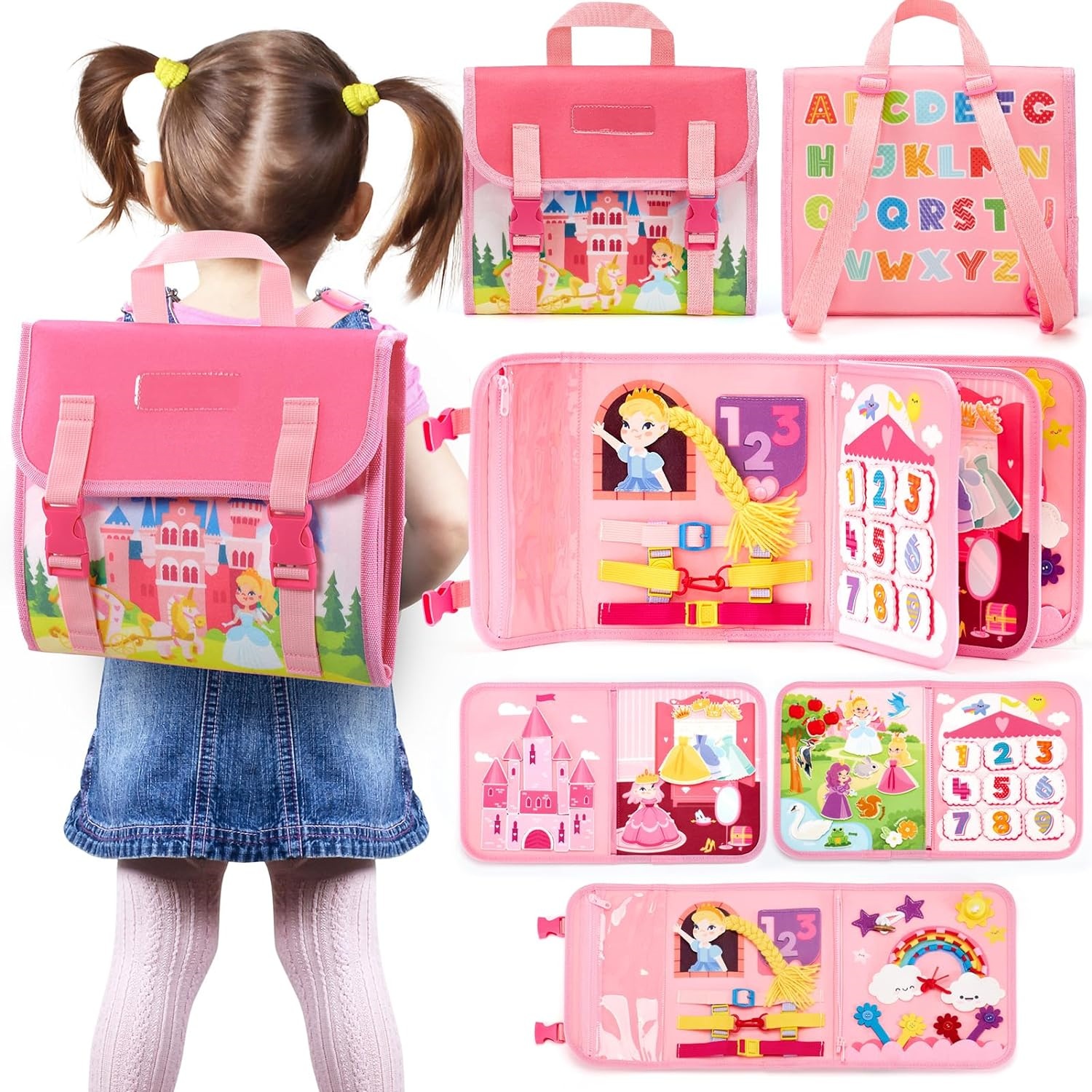 Toddler Busy Board Toys Montes – Travel Accessories With Baby recenzja i cena