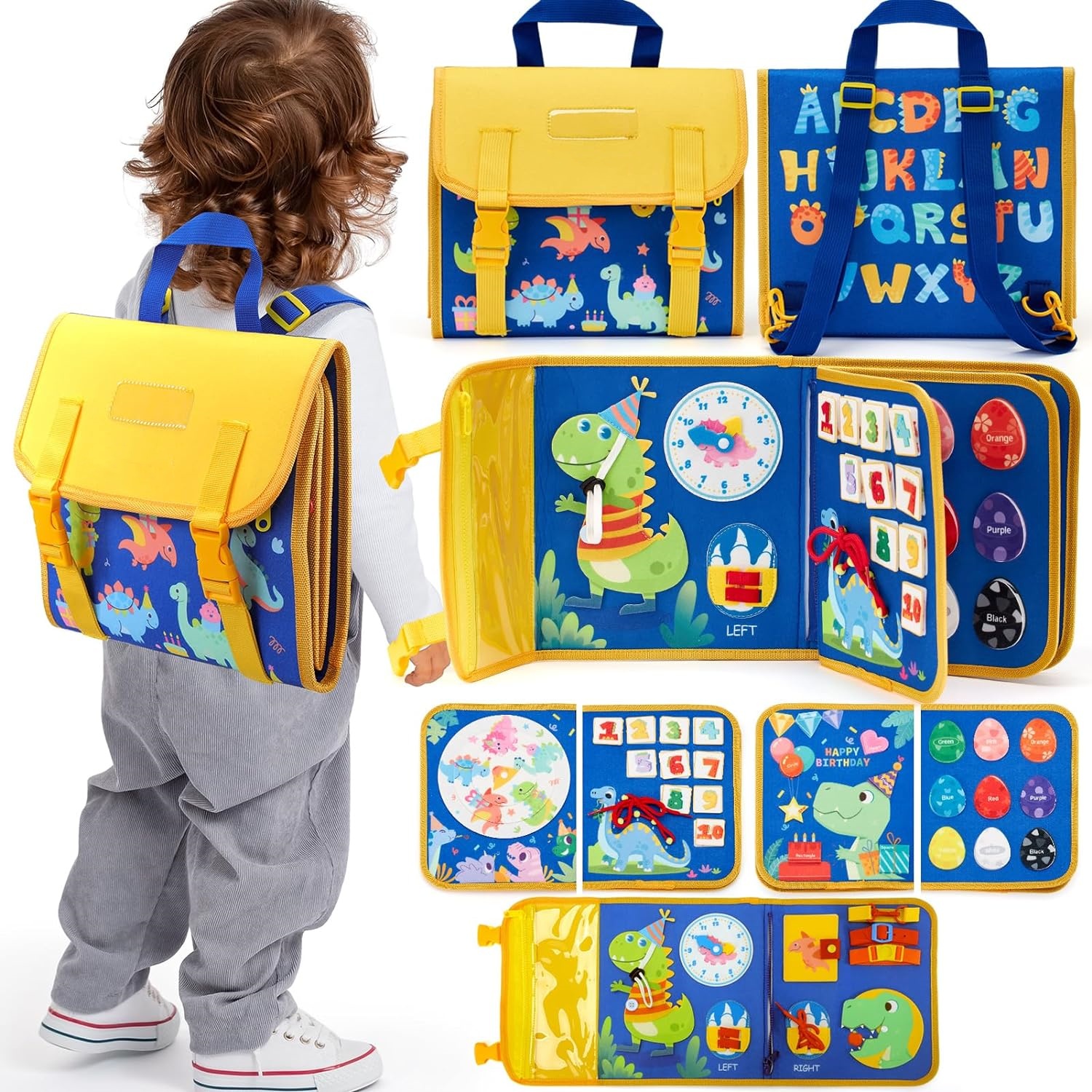 Toddler Busy Board Toys Montes – Travel Accessories With Baby recenzja i cena