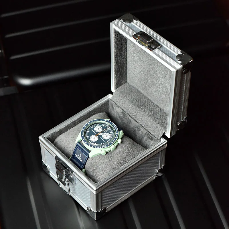 Portable Aluminum Watch Boxes  – Travel Accessories Display recenzja i cena