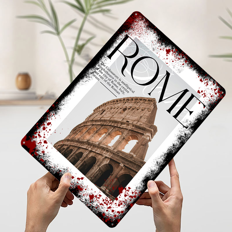 Rome Colosseum Travel Poster C – Travel Accessories Rome recenzja i cena