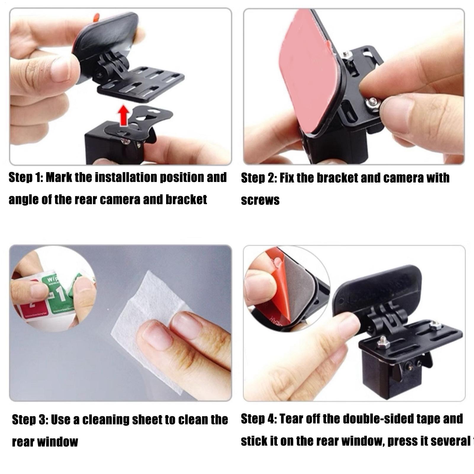 Rear Dash Cam Window Mount Sta – Travel Accessories Car recenzja i cena