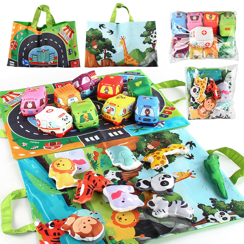 Soft Fabric Car Toy for Babies – Travel Accessories With Baby recenzja i cena