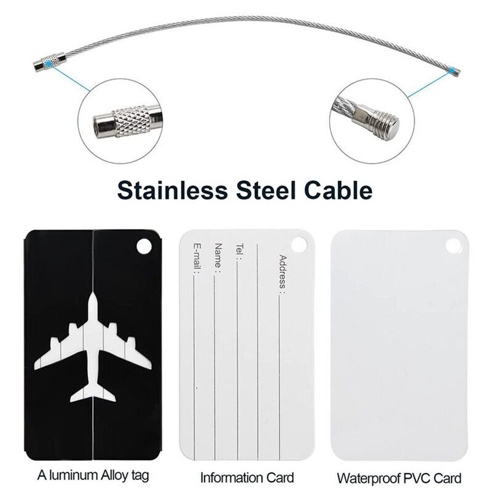 Aluminium Travel Luggage Tags  – Quality Travel Accessories recenzja i cena