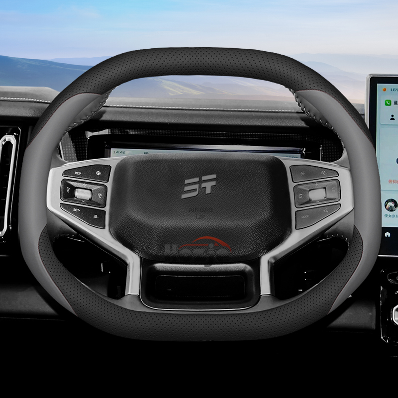 Leather Car Steering Wheel Cov – Travel Accessories You Need recenzja i cena