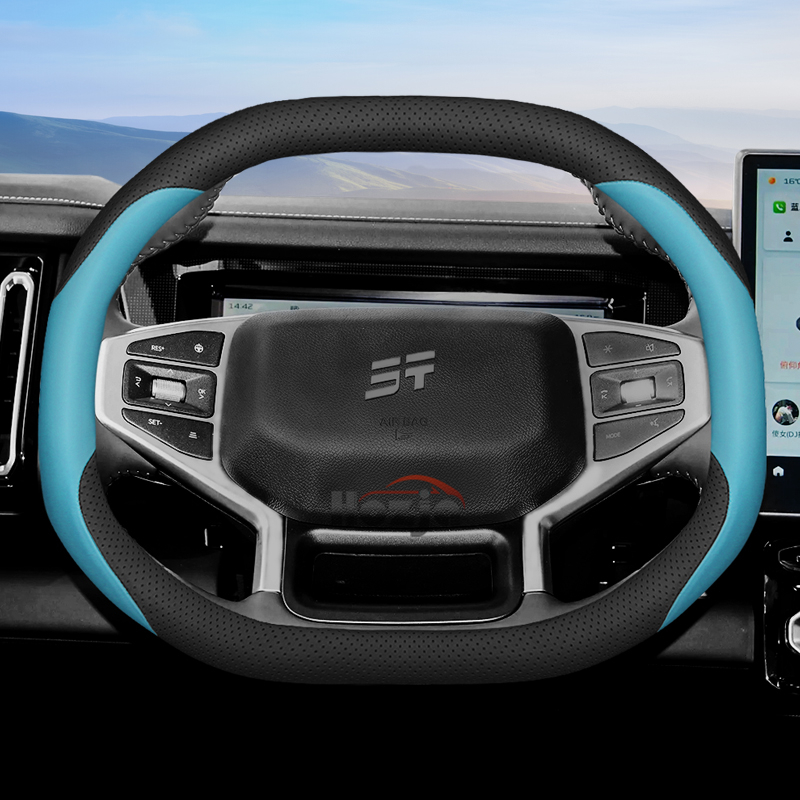 Leather Car Steering Wheel Cov – Travel Accessories You Need recenzja i cena