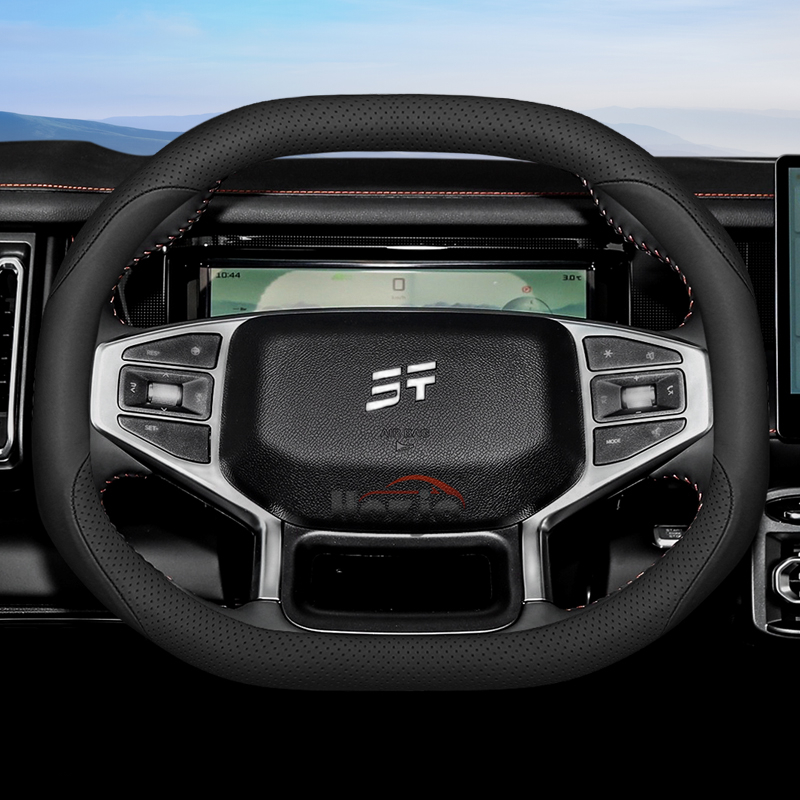 Leather Car Steering Wheel Cov – Travel Accessories You Need recenzja i cena