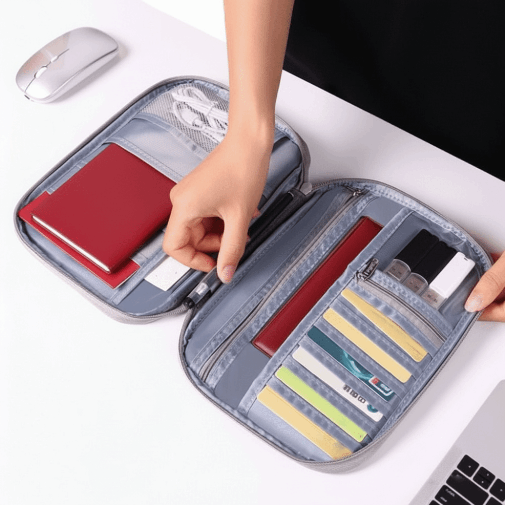 Creative Solid Color Passport  – Travel Accessories Bag For Men recenzja i cena
