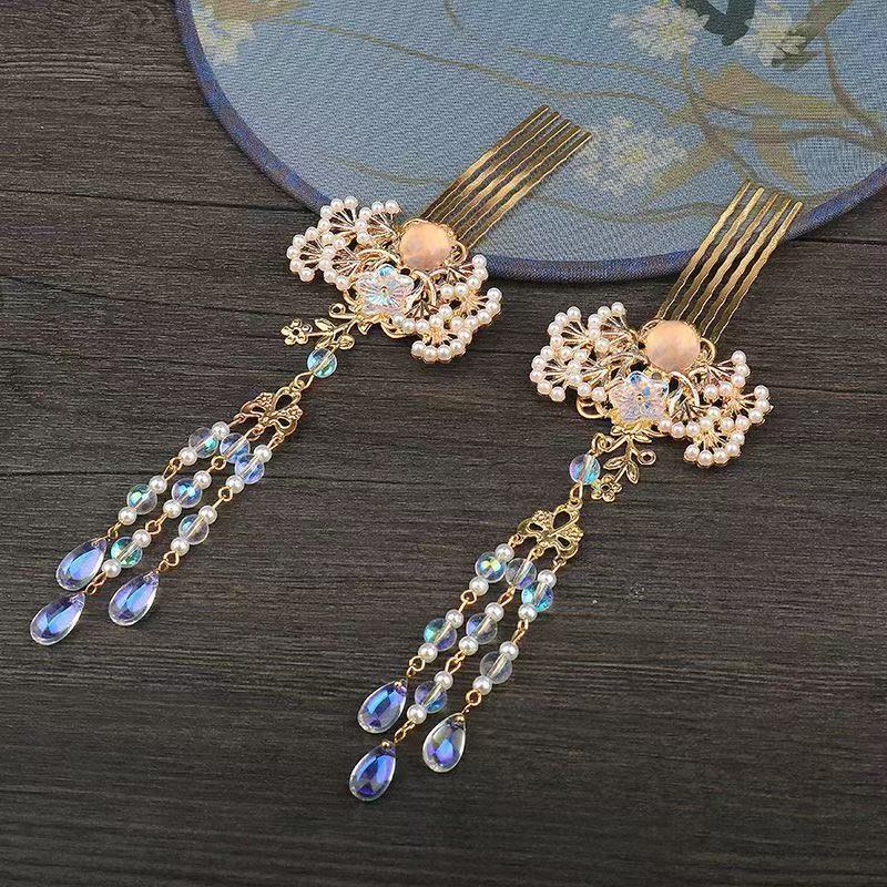 Hanfu Versatile Hair Comb, Gol – Travel Accessories Gifts recenzja i cena