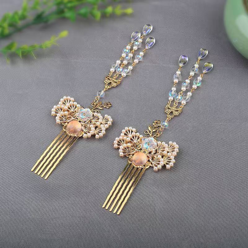 Hanfu Versatile Hair Comb, Gol – Travel Accessories Gifts recenzja i cena